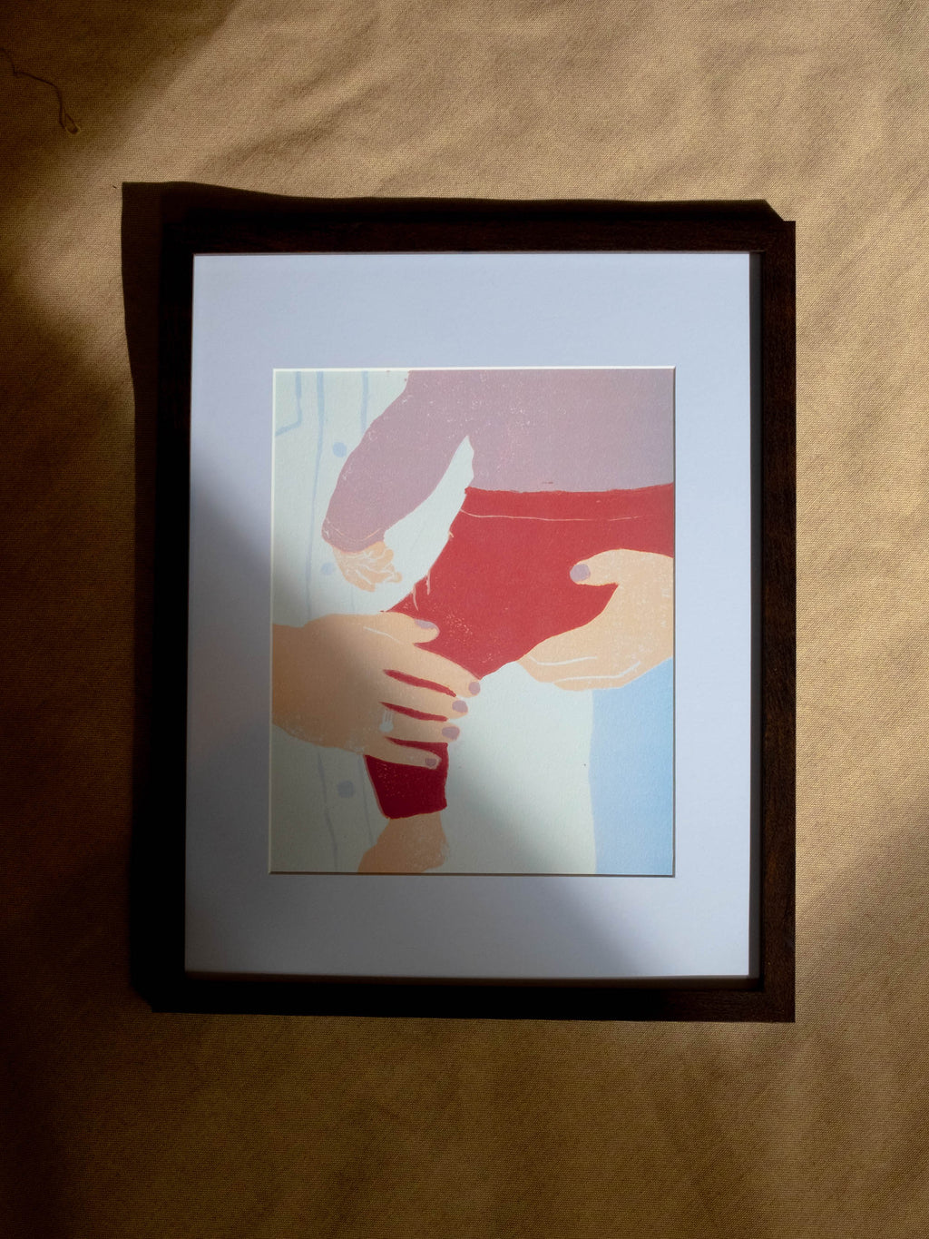 "Mothering" Art Print