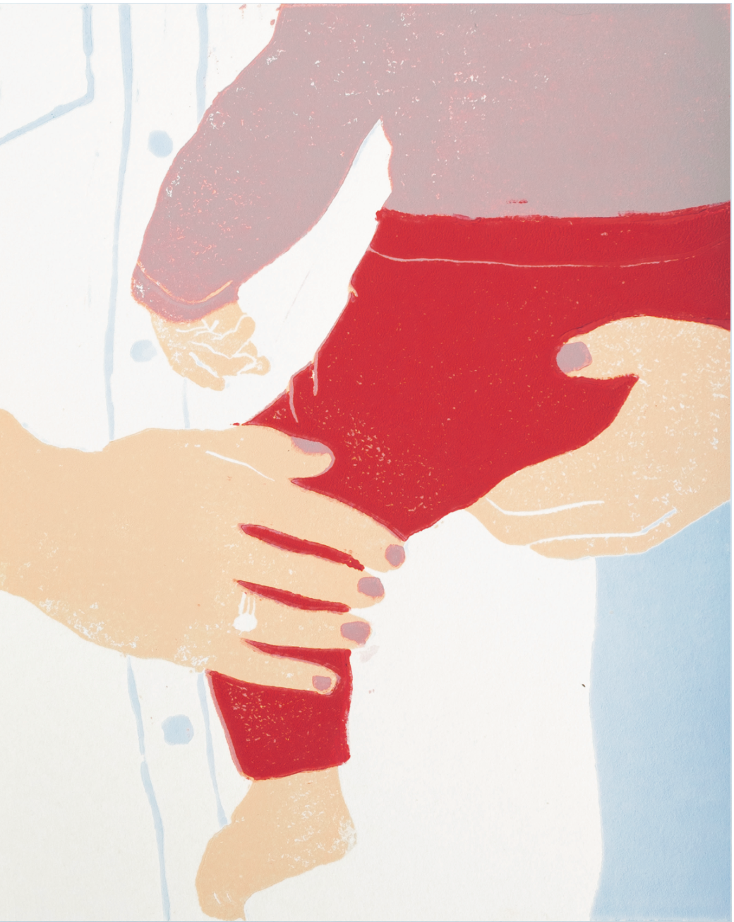 "Mothering" Art Print